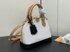 Top qualité m46922 blanc fleur coquille sac série sac à main nouveau sac à main pour femmes sac à bandoulière 25 cm