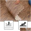 Tapis Bois Grain Puzzle Tapis Bébé Mousse Jouer Épissage Chambre Épaissir Doux Moderne Plancher Enfants Tapis Salon Cling Tapis 201225 Drop Dh1AV