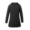 Coats Women's Slim Fit Down Coat Length Hooded Packable Winter Coat Suitable for Going Shopping Wea