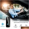 Car Bluetooth Kit New Bluetooth 5.0 Transmitter Receiver 2 In1 Wireless Adapter 3.5mm O Stereo Aux for Music Hands Drop Delive DHCW8