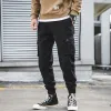 Sweatpants Men Autumn Winter Cargo Pants Cotton Loose Harem Trousers Casual Jogger Man Pocket Boys Streetwear Jogging kläder 2023