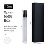 Wholesale10ml Frost Perfume Bottle With boutique packaging box Cosmetic Atomizer Spray Bottles Sample 240229