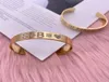 Bangle LUER Custom Name BanglesBracelet Personalized 5A Zircon Cuff Bangle Customized Jewelry Mother039s Chiristmas Gifts 221117493042