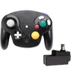 Mais novo ngc controladores de jogo sem fio gamepad joystick portátil para wii gamecube console com receptor 2.4g e caixa varejo dropshipping