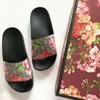 classic printing fashion mens Womens luxurys Designer sandale Sliders Casual shoe soft canvas sandal Slipper Flat rubber Summer Beach Slide pool Mules with box lady