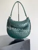 Designer-Handtasche Gemini-Einkaufstasche 10A, hochwertige Halbmond-Damen-Luxus-Hobo-Unterarmtasche für Freizeit und Arbeit, vollständig handgefertigte Intrecciato-Damen-Umhängetasche aus Verbundwerkstoff