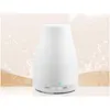 Aromatherapie Groothandel Nieuwe Hoge Kwaliteit 100Ml 7 Kleur Led Luchtbevochtiger Diffuser Voor Aromatherapie Trasonic Essentiële Olie Schip Drop Delive Dhd3A