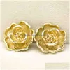 Charms 12Pcs Lot 20Mm Vintage Rose Flower Floral Coat Metal Shank Sewing Buttons Decorative Carving Buton Bouton Scrapbooking Botones Dhw3I