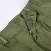 Pantaloncini da donna con cerniera e tasche asimmetriche in cotone traspirante ad asciugatura rapida a vita alta per le donne Pantalones Cortos Ropa De Mujer