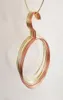 Round Ring Clothes Scarf Storage Rack Rose Gold Hanger Tie Garment Towel Holder for Bedroom Closet8545973