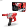 Gun Toys 2024 Child Water Gun Pistol Toy Summer Beach Pool Outdoor Squirt Squirt Guns Electric Launcher Games Games For Kid YQ240307