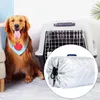 Hundbärare låda täcker vinter varmt hållbart skydd mjuk nylonbur termisk isolering för camping vandring hem