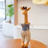 Animaux en peluche Kawaii, jouets pour enfants, poupée cerf mignon, belle girafe, enfants filles, bébé, décoration de la maison, 230217 240307