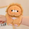 Cartoon Creatieve Pop Ring Knuffel Husky Kapibala Water Bruinvis Vos Pop Panda Kinderband