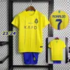 Futbol Formaları Ucuz Sezon Leyard Victory 7 Cristiano Al Home Üçüncü Fan Oyuncu Versiyonu Tayland Camisetas Futbol Maillots Ayak T-Shirtsh240307