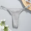 Frauen Baumwolle Tanga Höschen Unterwäsche Sexy G-String Höschen Niedrige Taille Komfort Baumwolle T Panty Dessous Slips Unterwäsche