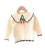 Meisjes Vest Kinderjassen Baby Bovenkleding Katoen Gehaakte Breipatronen Kindertruien Herfst Winterkleding Trui Jas 8239356