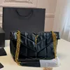 2024 novo designer de luxo clássico feminino couro macio nuvem bolsa ombro bolsas das mulheres crossbody saco sem caixa