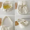 Sacs de soirée Y2K coréen Harajuku blanc sac à bandoulière décontracté esthétique fée grunge vintage sacs à main sacs à main bandoulière baguette fourre-tout femmes
