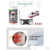 Электрический/RC автомобиль Rc Creative Coke Can Mini Remote Control Cars Collection Радиоуправляемый автомобиль Игрушка для мальчиков Детский подарок в Radom Dr Dhaei