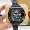 Mill Mekanik Hareket Lüks Watchl Wrist Saatler RM11-03 Lüks Mens Mekanik Özel Otomatik Mineral Cam İsviçre Hareket Tasarımcısı Yüksek kaliteli