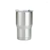 Water Bottles 14oz Portable Cup 304 Stainless Steel Straw Car Mounted Insulation 400ml Ice Cream Keep Cool Summer
