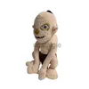 Hayvanlar Anime Sci-Fi Film Tv Dolgulu Peluş Hayvan Toys Gollum Bebek Ev Dekorasyon Erkek Kızlar Doğum Günü Noel 23cm DHL 240307