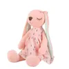 2024 Flower Skirt Couple Rabbit Plush Toy Long Eared Rabbit Doll Grab Machine Doll