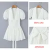 Vestidos de fiesta Avrilyaan cintas de encaje blanco arco Sexy para mujeres 2024 batas ceñidas elegante Vestido de noche Mini Vestido de verano