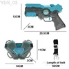 Arma brinquedos laser tag batalha jogo arma conjunto elétrico infravermelho armas de brinquedo crianças laser greve pistola para meninos crianças indoor esportes ao ar livre yq240307