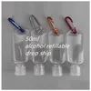 Other Health Care Items In Stock Hand Sanitizer Bottle Alcohol Refillable Pump Transparent Pet Plastic Gel Drop Ship Drop Delivery Hea Dh1Fl