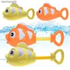 Gun Toys Enfants été jouets de plein air Clown poisson pulvérisation pistolet à eau jeu jouet enfant pompage léger Portable jet d'eau plage natation jouet