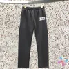 Pantalon gris lettre de haute qualité imprimement imprimé hiphop rue cordon pantalon hommes femmes femmes pantalon de survêtement lâche décontracté