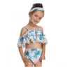 Swim Wear Ladies Flowar Flower Print Druku