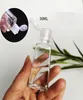 30ML Empty Hand Sanitizer Bottles Alcohol Refillable Bottle Outdoor Portable Clear Transparent Gel Bottle PET Plastic Bottle EEA181958923