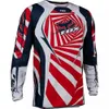 2023 Mens T-shirts Fox Speed ​​Suit Breattable and Dry Mountain Off-Road Cykling Sommarmotorcykel Långärmad cykel