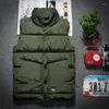 Gilet da uomo 2024 Gilet casual per giovani autunno/inverno caldo e ispessito