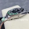 ARF herenhorloge linkshandig 40 mm zwart groen keramiek bezel automatisch 3285 uurwerk Sprite 126720 904L stalen armband ETA Super Edition horloges