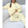 White Fox Hoodie Designer Dames trainingspaksets 2-delig katoenen capuchon voor outdoor sweatshirt sportkleding