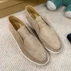 Loro Piano Piana Frauen Schuh Top Luxus Open Walk Suede Sneaker LP Schuhe Männer Lederschuhe Herren Hochtout