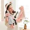 2024 Flower Skirt Couple Rabbit Plush Toy Long Eared Rabbit Doll Grab Machine Doll