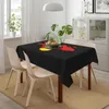 Nappe de Table rectangulaire résistante à l'huile, couverture de drapeau fier de l'afrique et de la paix du Tigré, bord de support élastique éthiopien pour pique-nique