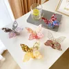 Hair Clips Fashion Wholesale Autumn Winter 11CM Butterfly Acetate Claw Clip Two-Tone Colorful Shark Accessories