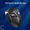 Светодиодный рюкзак Hard Shell со светодиодным дисплеем Мотоциклетный велосипедный шлем Рюкзак для локомотива Деловые поездки Водонепроницаемая сумка для ноутбука Мужская 240227