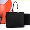 10A Mirror Quality Nylon Tote Bag Designer Luxury Handväska 3-stycken 21Tote Shoppingväskor Kvinnor Fashion Simple Crossbody BACK SVART STORA CAPACITY SKAPLE HANDBAG