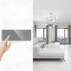 Smart hemkontroll Bingoelec Triple 3/6/9Gang 1 Way Touch Light Switch 86 228mm Luxury Tempered Crystal Glass Panel EU Standard Wall