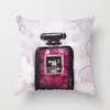 Perfume Bottle Series Pillow Classic Style Pillows Peach Skin Fabric Pillow Cover