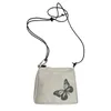 Shoulder Bags Simple Female Daily Bag Casual Streetwear Crossbody Women Butterfly Reflective Small Pouch
