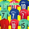 Soccer Jerseys Atletico soccer jerseys GRIEZMANN 2024 anniversary KOKE SAUL LEMAR football shirt men kids kit sets uniformsH240307