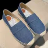 Designer Loafers Espadrilles Designer Women Shoes Woody Sandals Casual Fisherman Shoe With Box 530